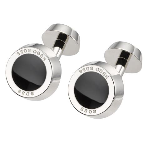 hugo boss black cufflinks.